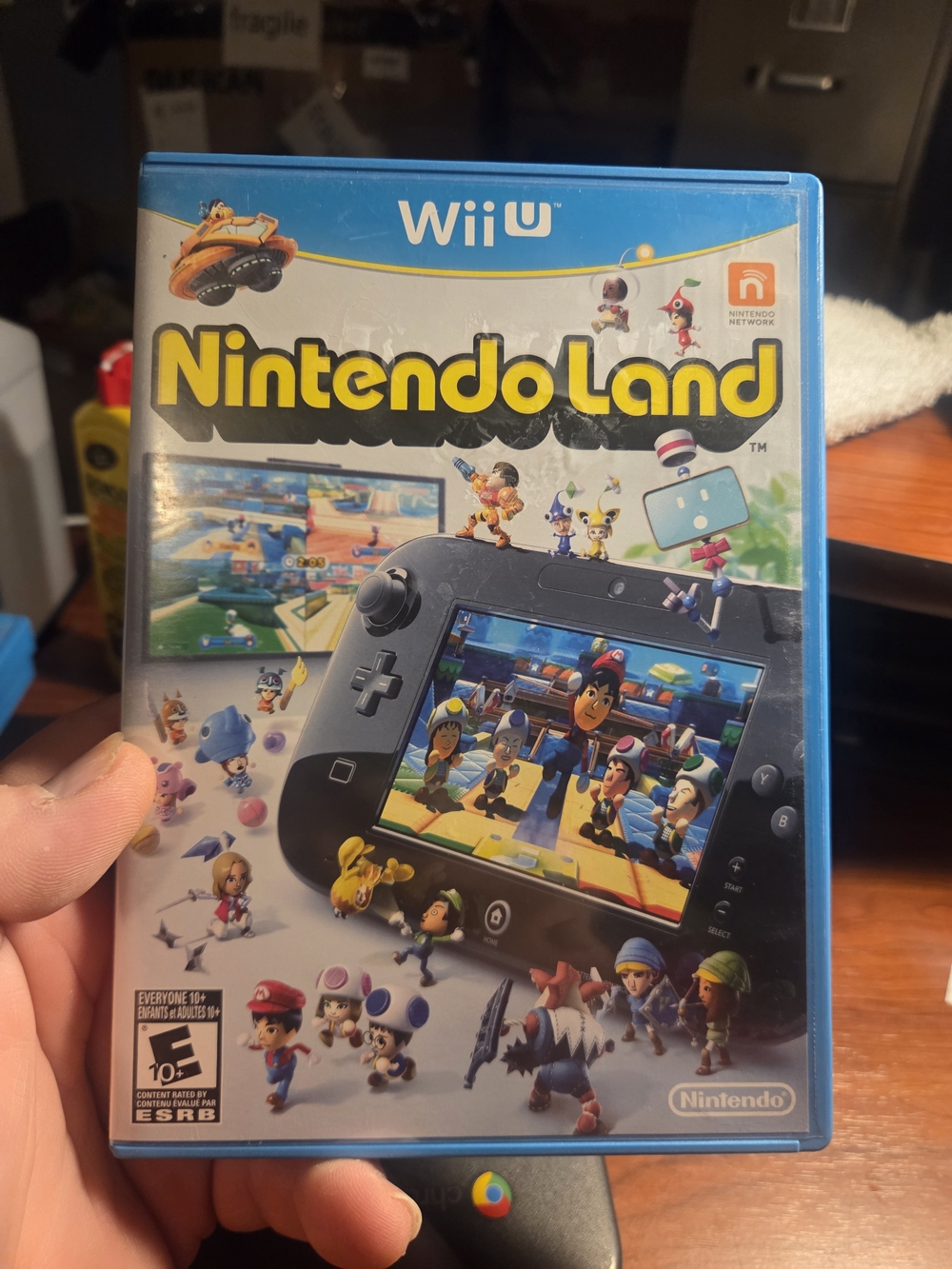 Nintendo Nintendo Land Wii U Blue Case with Black GamePad Artwork